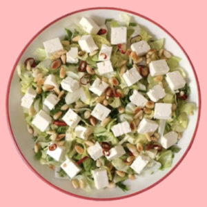 Mixed Salad with Cheese