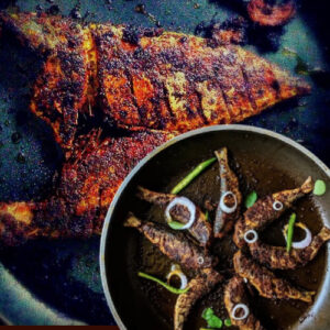 (Karimeen/Neymeen/Avoli/Seabream) Malabar Fish Fry (Mathi/Ayala)