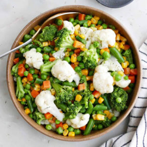 Boiled Vegetable (with Butter)